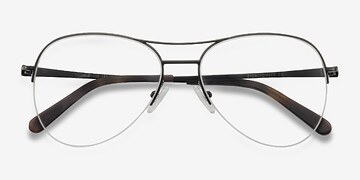 Noir Dash -  Métal Lunettes de vue