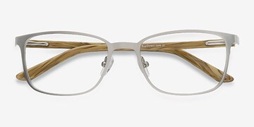 Light Gunmetal Lines -  Métal Lunettes de vue