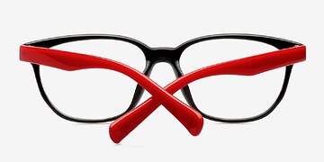 Black & Red Moody -  Classiques Plastique Lunettes de vue