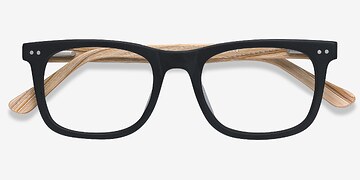 Matte Black Montreal -  Acétate Lunettes de vue