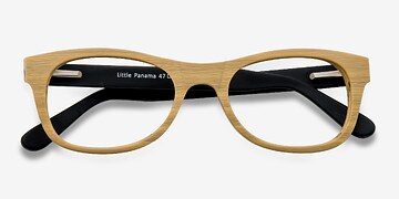 Jaune Little Panama -  Classiques Plastique Lunettes de vue