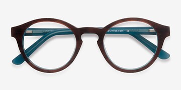  Brown Blue  Dreamy -  Bois mixte Lunettes de vue
