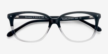 Black & Clear  Escapee -  Acétate Lunettes de vue