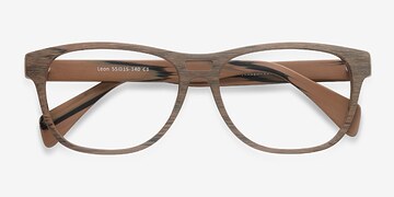 Matte Brown Leon -  Lunettes de vue