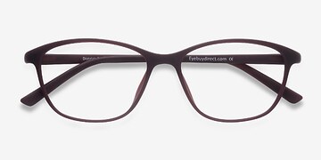 Matte Burgundy District -  Plastique Lunettes de vue