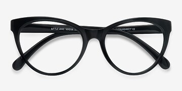 Noir Little Jane -  Plastique Lunettes de vue