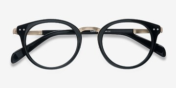 Noir Bellefond -  Designer Métal Lunettes de vue