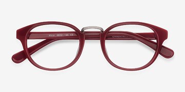 Rouge Micor -  Vintage Métal Lunettes de vue