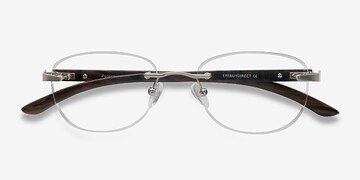 Silver Brown Potential -  Légèreté Bois mixte Lunettes de vue