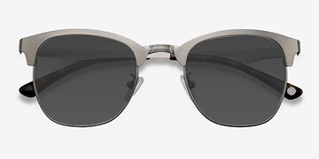 Gunmetal Veil -  Vintage Métal Lunettes de soleil