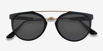  Golden Black  The Keys -  Plastique Lunettes de soleil