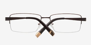 Brun Aron -  Légèreté Titanium Lunettes de vue