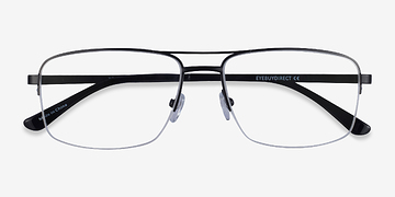 Noir Yorkville -  Métal Lunettes de vue