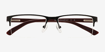 Noir Sanders -  Métal Lunettes de vue