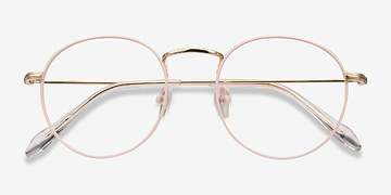 Matte Pink Wistful -  Légèreté Métal Lunettes de vue