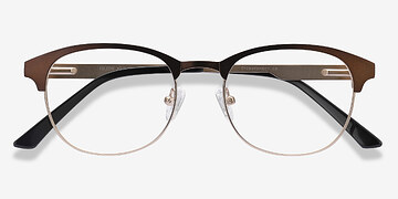 Brun Toledo -  Métal Lunettes de vue
