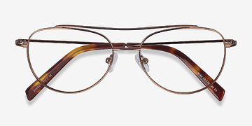 Brun Max -  Vintage Métal Lunettes de vue