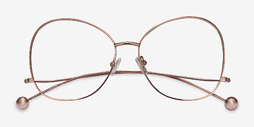 Or rose Renata -  Vintage Métal Lunettes de vue