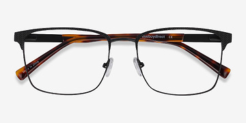 Noir Capra -  Acetate, Metal Lunettes de vue
