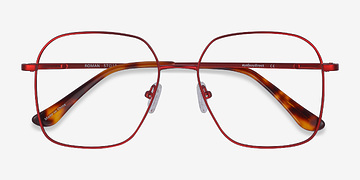 Rouge Roman -  Vintage Métal Lunettes de vue