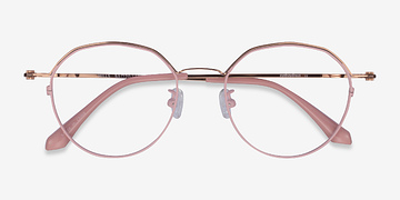 Pink  Rose Gold Hills -  Métal Lunettes de vue