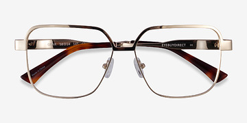 Doré Gear -  Métal Lunettes de vue