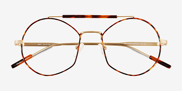 Tortoise Gold Art -  Métal Lunettes de vue