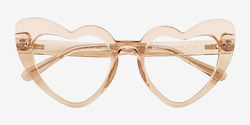Champagne Heartfelt -  Plastique Lunettes de vue