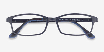 Bleu marine  Broad -  Légèreté Plastique Lunettes de vue