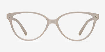 Matte Clear Dame -  Vintage Plastique Lunettes de vue