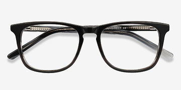 Black Gray Skyline -  Classiques Acétate Lunettes de vue