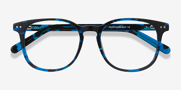 Blue Tortoise Ander -  Geek Acétate Lunettes de vue