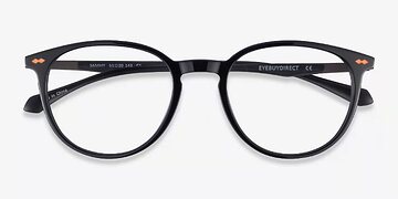 Noir Sammy -  Métal Lunettes de vue