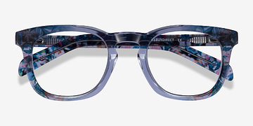 Cear Blue Floral Austral -  Acétate Lunettes de vue