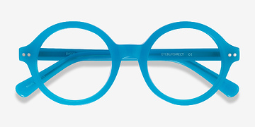 Turquoise Disco -  Acétate Lunettes de vue
