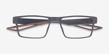 Matte Gray Icarus -  Plastique Lunettes de vue