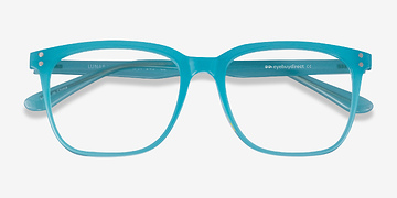 Bleu Lunar Gaze -  Plastique Lunettes de vue