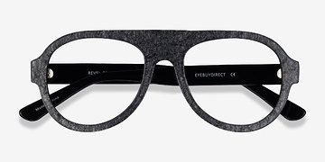 Shiny Gray Revel -  Acétate Lunettes de vue