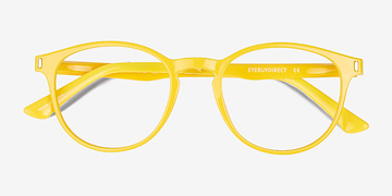 Jaune Boss -  Plastique Lunettes de vue
