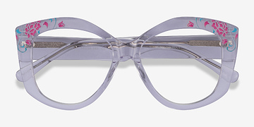 Clear Floral Petalis -  Acétate Lunettes de vue