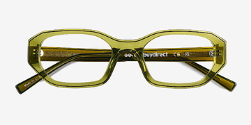 Crystal Olive Green Nina -  Acétate Lunettes de vue