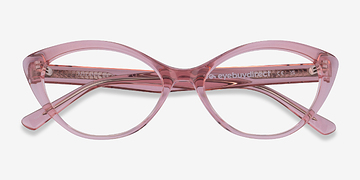Crystal Pink Melanie -  Acétate Lunettes de vue