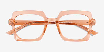 Crystal Orange Walnut -  Plastique Lunettes de vue