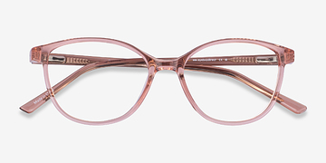 Clear Champagne Dollop -  Plastique Lunettes de vue