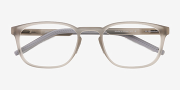 Matte Crystal Gray Attain -  Plastique Lunettes de vue