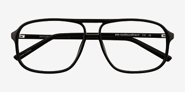 Shiny Black Baylor -  Plastique Lunettes de vue