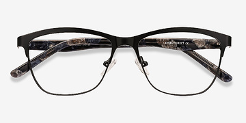 Noir Volary -  Acetate, Metal Lunettes de vue
