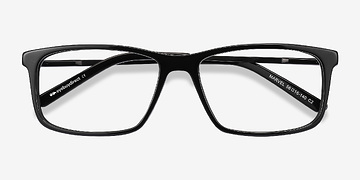 Noir Marvel -  Acetate, Metal Lunettes de vue