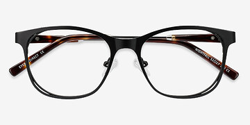 Noir Nightfall -  Classiques Métal Lunettes de vue