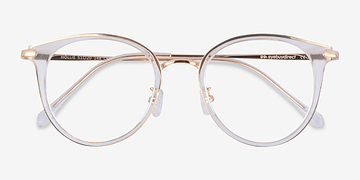 Transparent Hollie -  Mode Plastic, Metal Lunettes de vue
